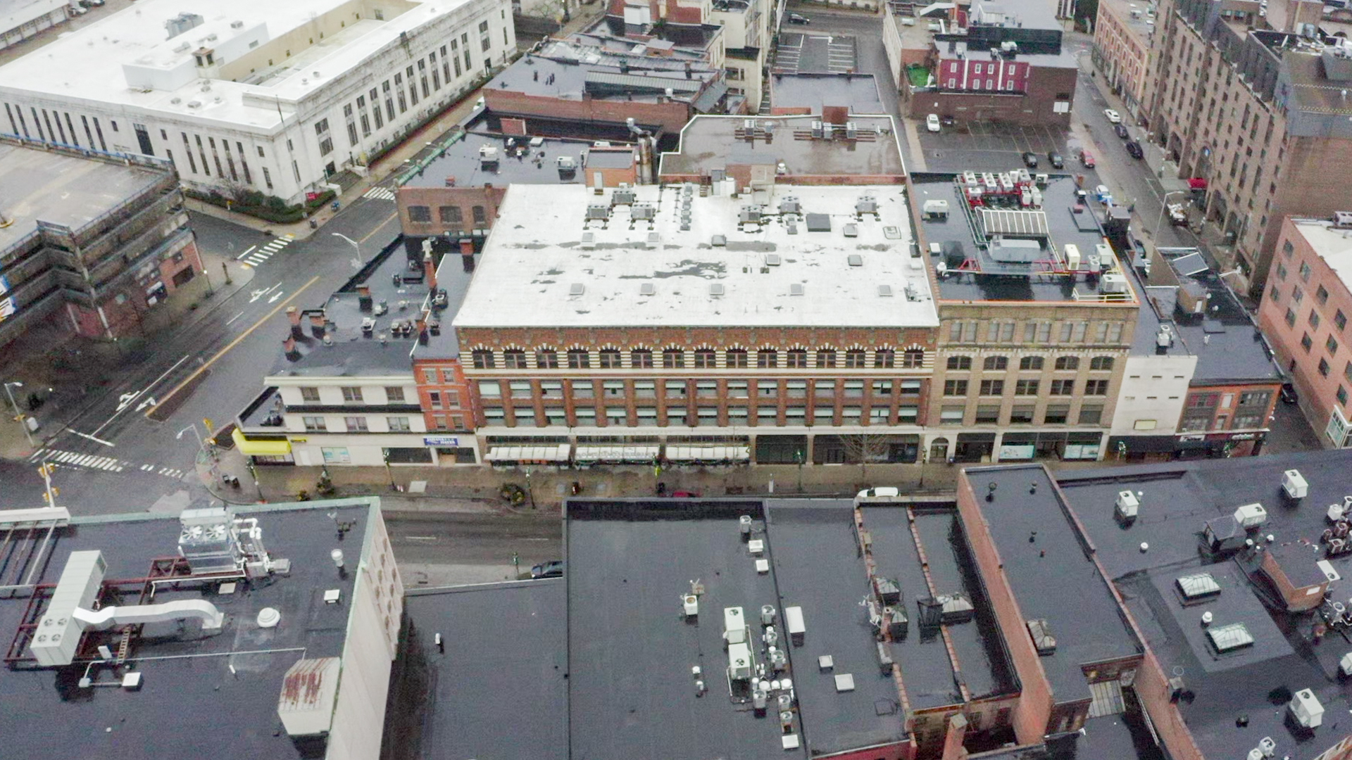 114-116 Bank St, Waterbury, CT for sale Aerial- Image 1 of 1