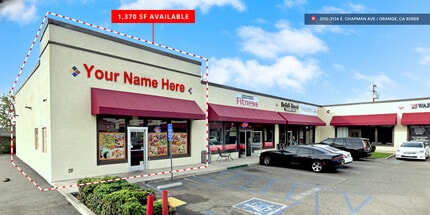 3110-3134 E Chapman Ave, Orange, CA for lease Building Photo- Image 1 of 1