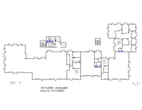 6232 N 7th St, Phoenix, AZ for lease Site Plan- Image 2 of 2