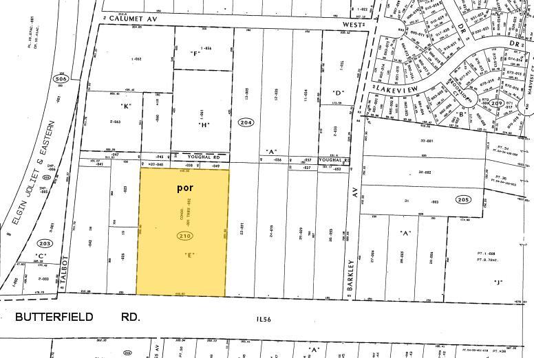 30W260 Butterfield Rd, Warrenville, IL for lease - Plat Map - Image 2 of 13