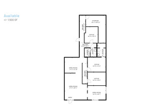 216 Iverson Way, Charlotte, NC for lease Floor Plan- Image 1 of 1