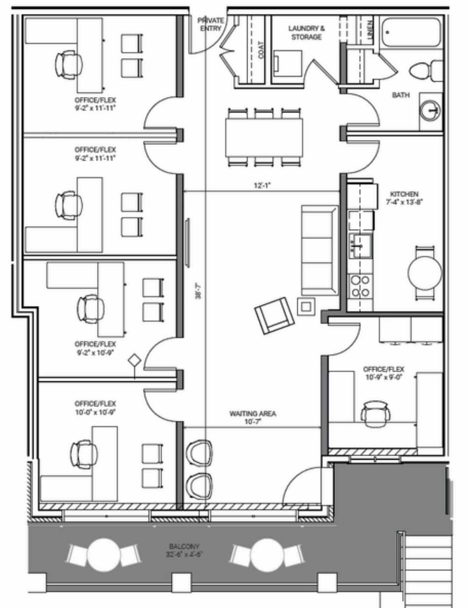 3360 16th St SW, Calgary, AB for lease Floor Plan- Image 1 of 5
