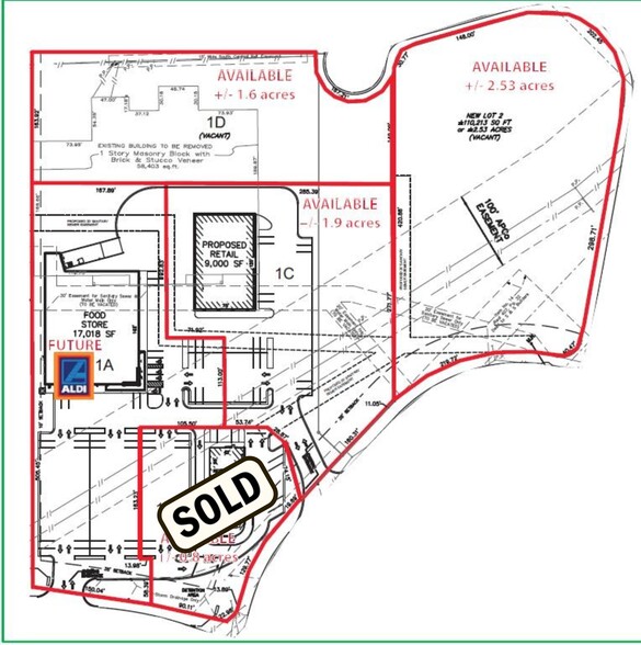 2891 Allison Bonnett Memorial Pky, Hueytown, AL for sale - Site Plan - Image 3 of 3