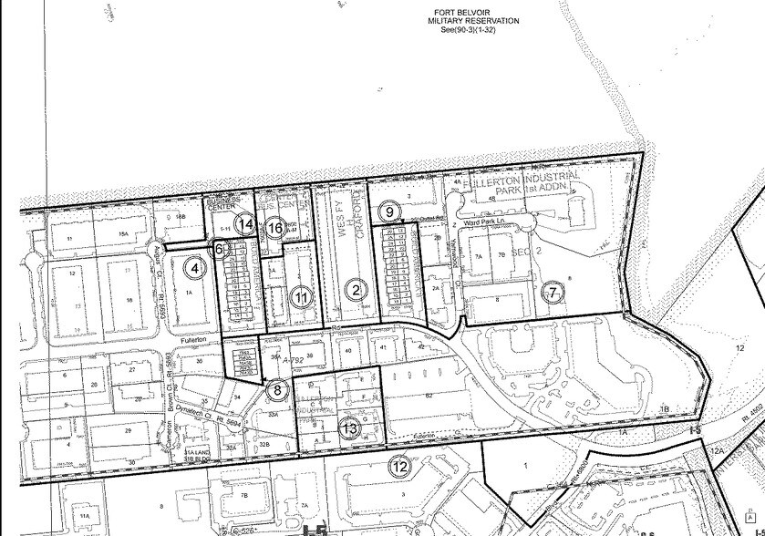 7644-7646 Fullerton Rd, Springfield, VA for sale - Plat Map - Image 1 of 1