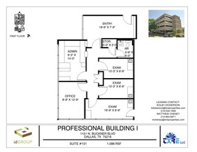 1151 N Buckner Blvd, Dallas, TX for lease Floor Plan- Image 1 of 1