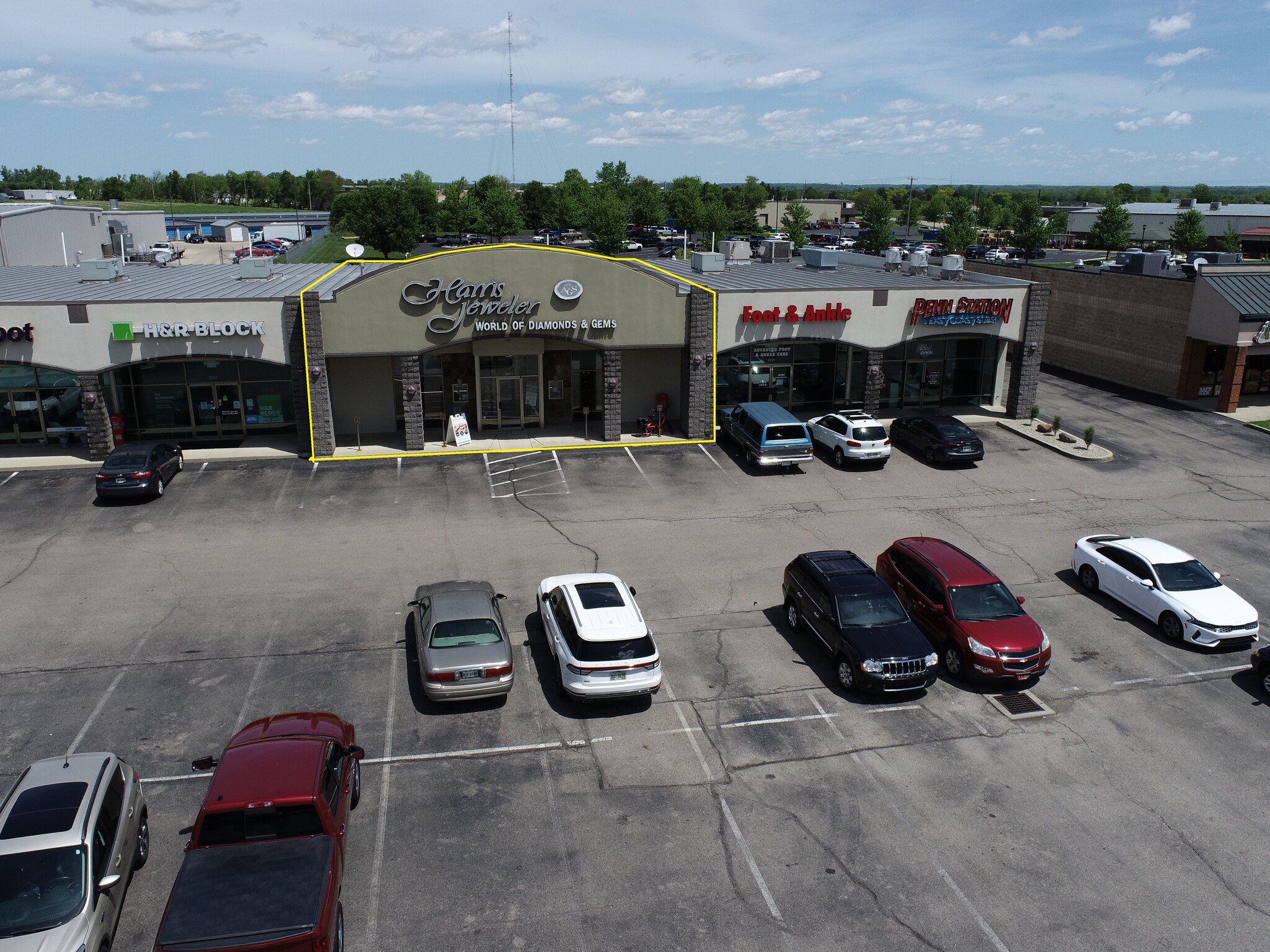 2331-2355 W Main St, Troy, OH for lease Aerial- Image 1 of 9