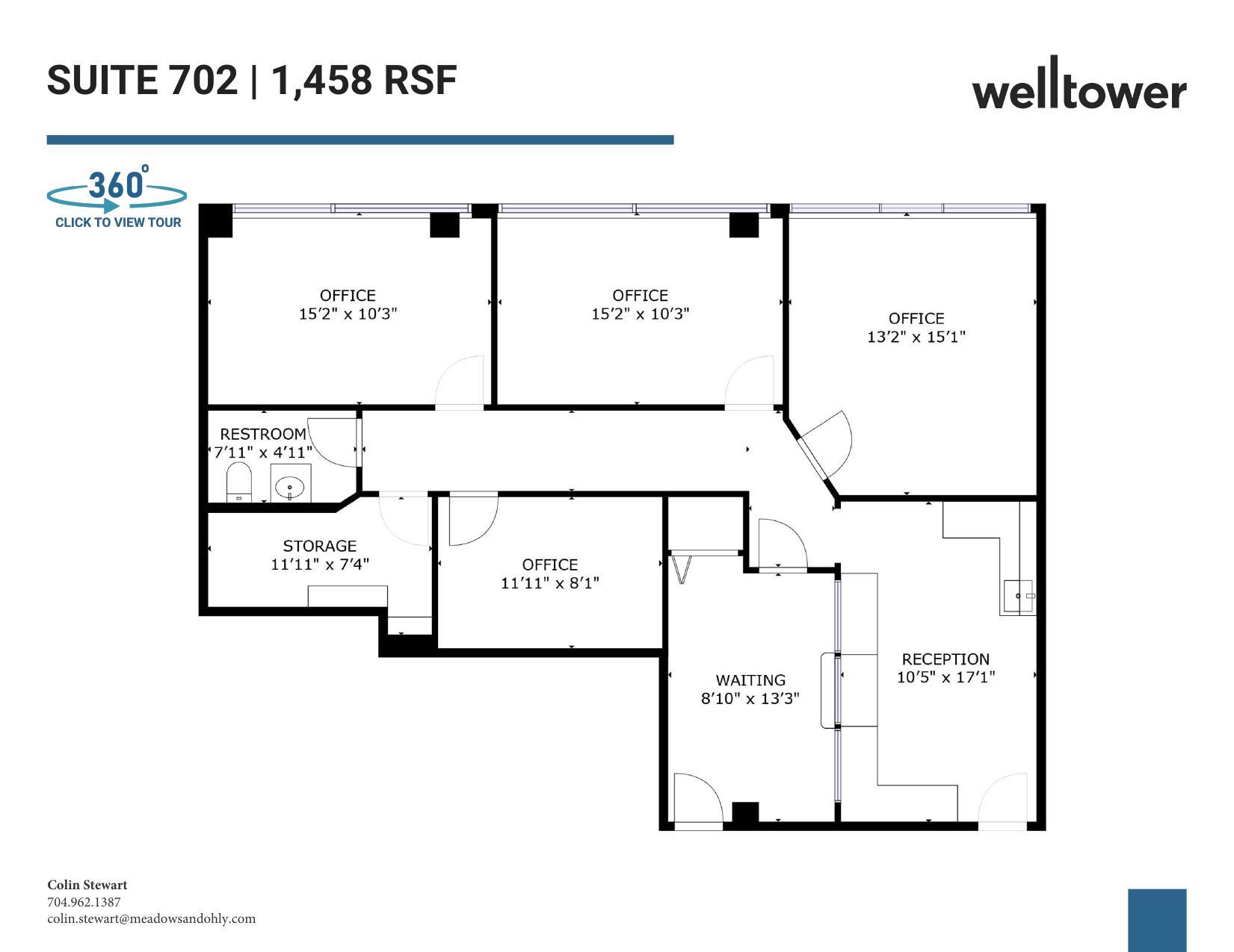 1718 E 4th St, Charlotte, NC for lease Floor Plan- Image 1 of 1