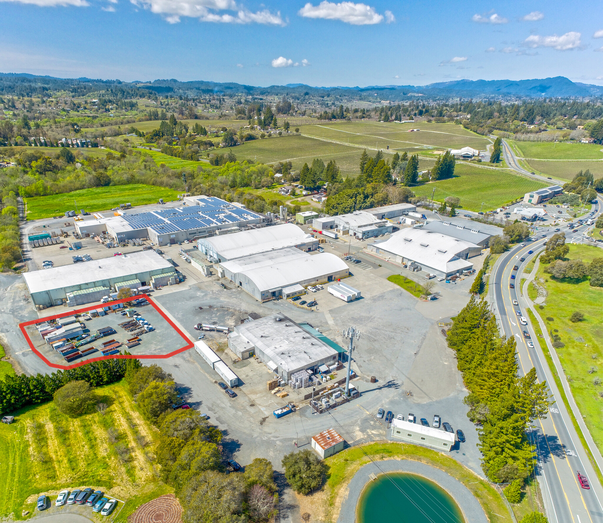 2064 Gravenstein Hwy N, Sebastopol, CA for lease Aerial- Image 1 of 2