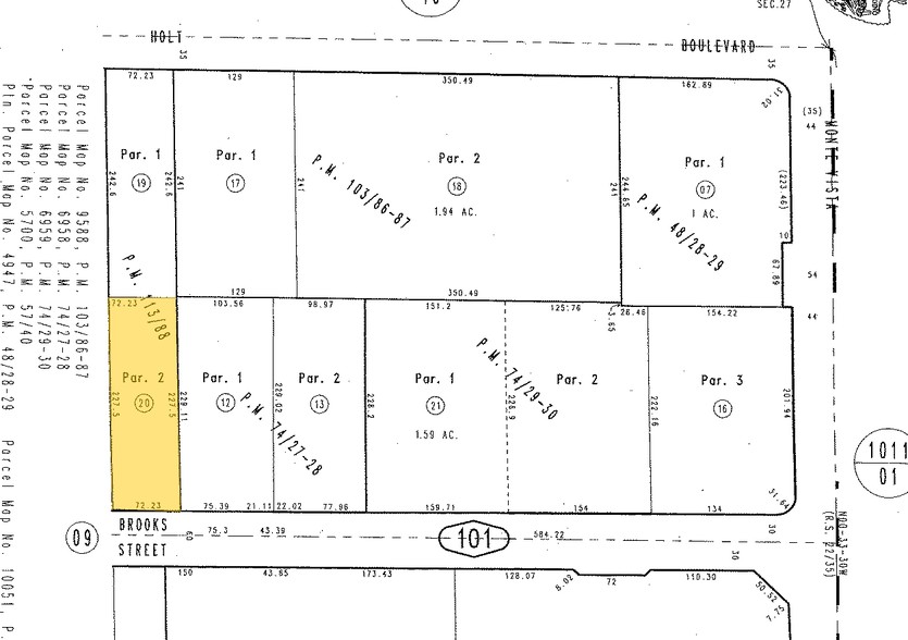 4790 Brooks St, Montclair, CA for sale - Plat Map - Image 2 of 2