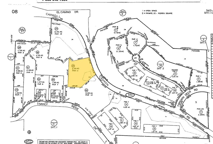 6162 Nancy Ridge Dr, San Diego, CA for lease - Plat Map - Image 2 of 7