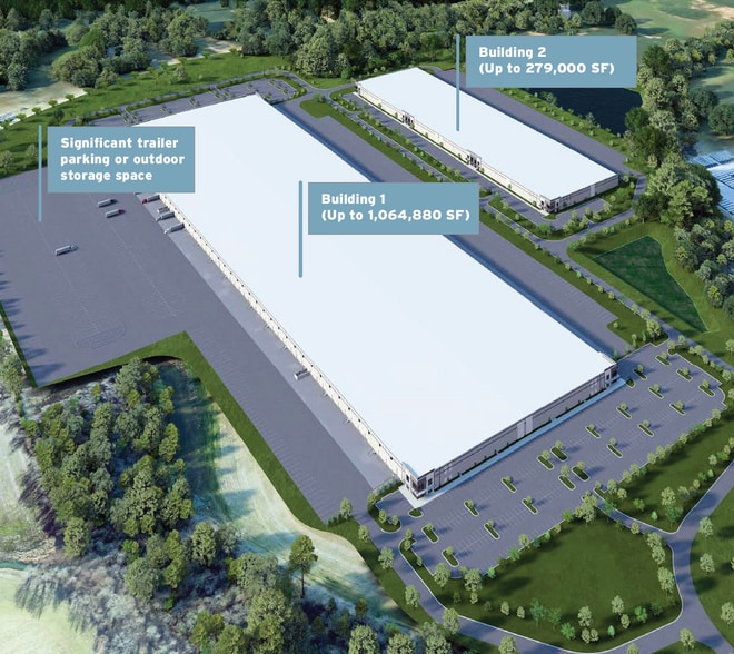 453 Rooms To Go Way, Dunn, NC for lease - Aerial - Image 2 of 2