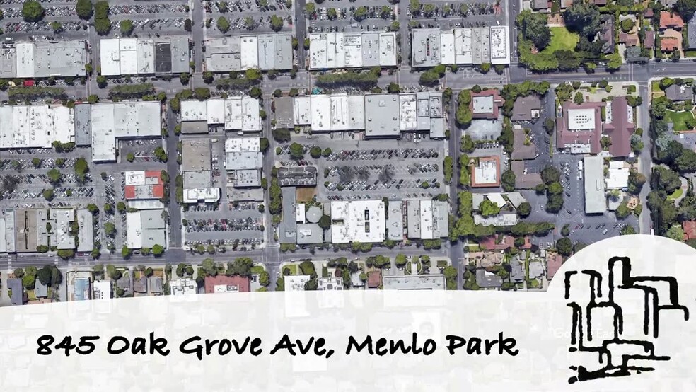 845 Oak Grove Ave, Menlo Park, CA for lease - Commercial Listing Video - Image 2 of 9