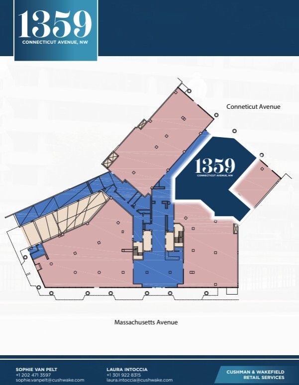 1351 Connecticut Ave NW, Washington, DC for lease Floor Plan- Image 1 of 1