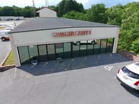 Cavalier Carpet Building - Storefront