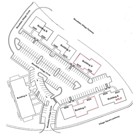 6516-6520 Woodlake Village Cir, Midlothian, VA for sale - Site Plan - Image 2 of 4