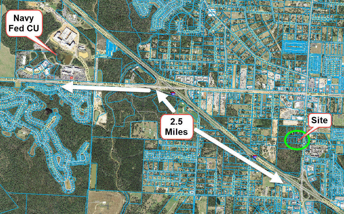 8915 Pine Forest Rd, Pensacola, Fl 32534 - 2.6 Ac-front Lot Pine Forest 