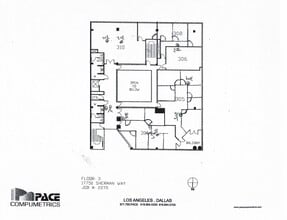 17742-17750 Sherman Way, Reseda, CA for lease Site Plan- Image 1 of 1