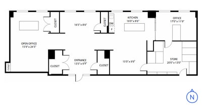105 21st St, Saskatoon, SK for lease Floor Plan- Image 1 of 1