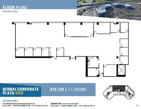 6801 Koll Center Pky, Pleasanton, CA for lease Floor Plan- Image 1 of 1