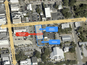 120 E New York Ave, Deland, FL - aerial  map view - Image1