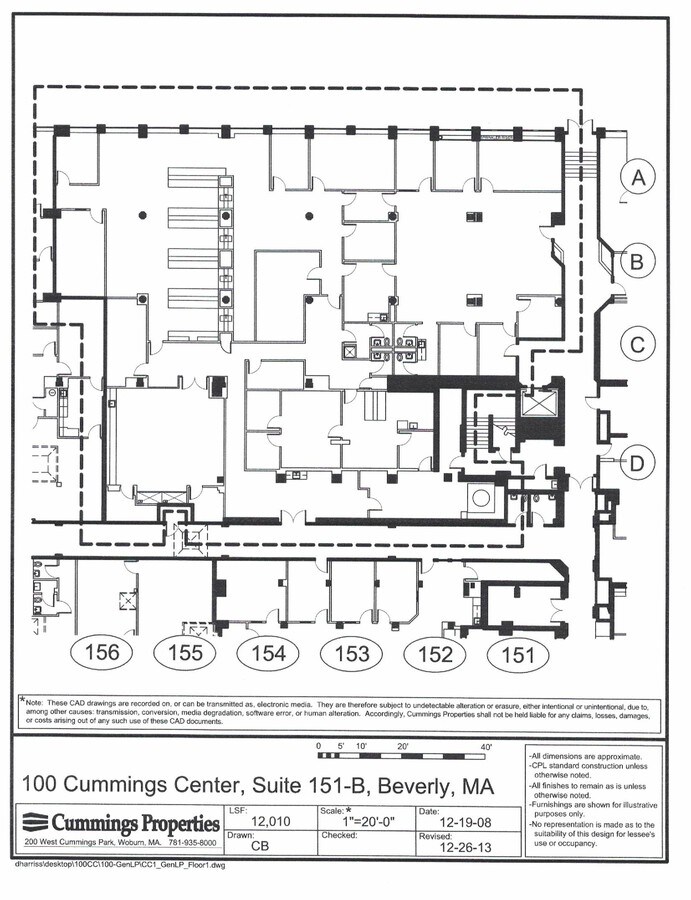 100 Cummings Ctr, Beverly, MA, 01915 Office/Medical Space For Lease