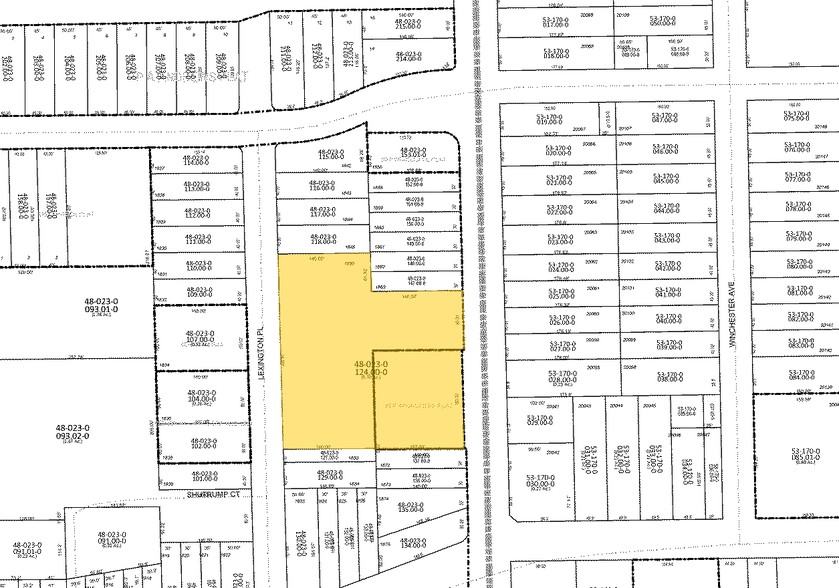 40 N Meridian Rd, Youngstown, OH for lease - Plat Map - Image 3 of 3