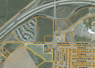 NKA Road 100, Pasco, WA - aerial  map view