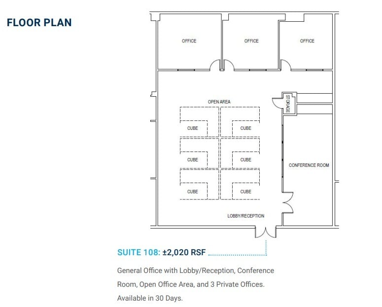 9685 Via Excelencia, San Diego, CA for lease Floor Plan- Image 1 of 1
