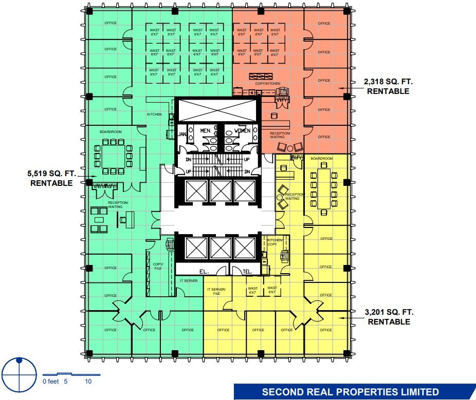 700 6th Ave SW, Calgary, AB for lease Floor Plan- Image 1 of 1