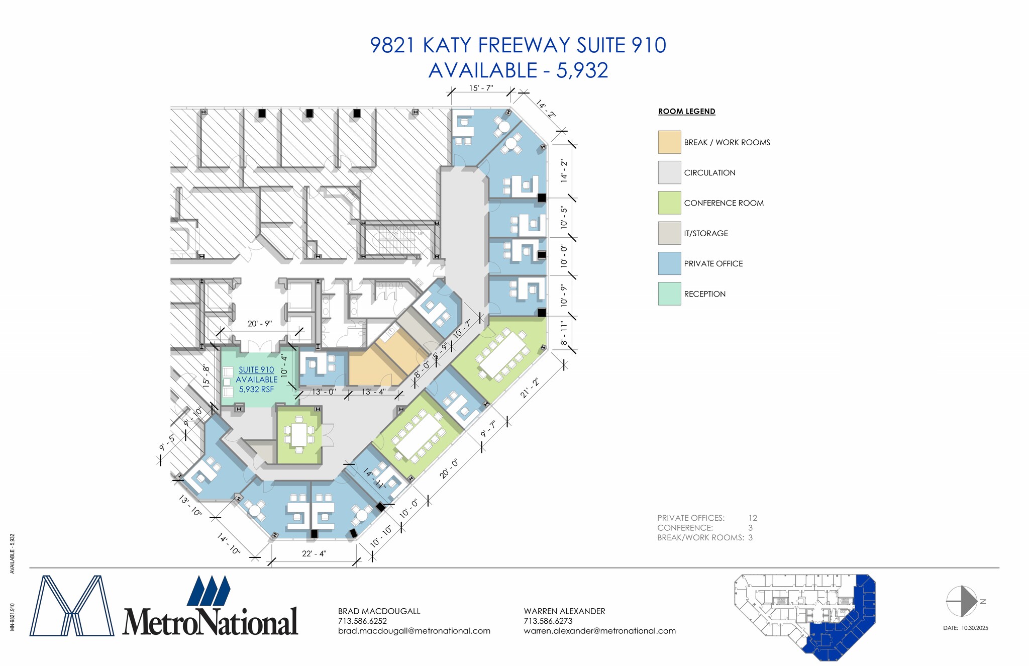 9821 Katy Fwy, Houston, TX for lease Site Plan- Image 1 of 1