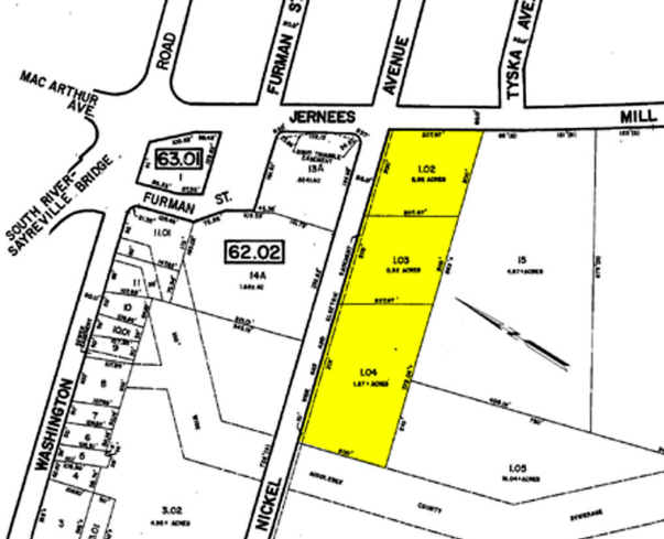 40 Jernee Mill Rd, Sayreville, NJ for lease - Plat Map - Image 3 of 4