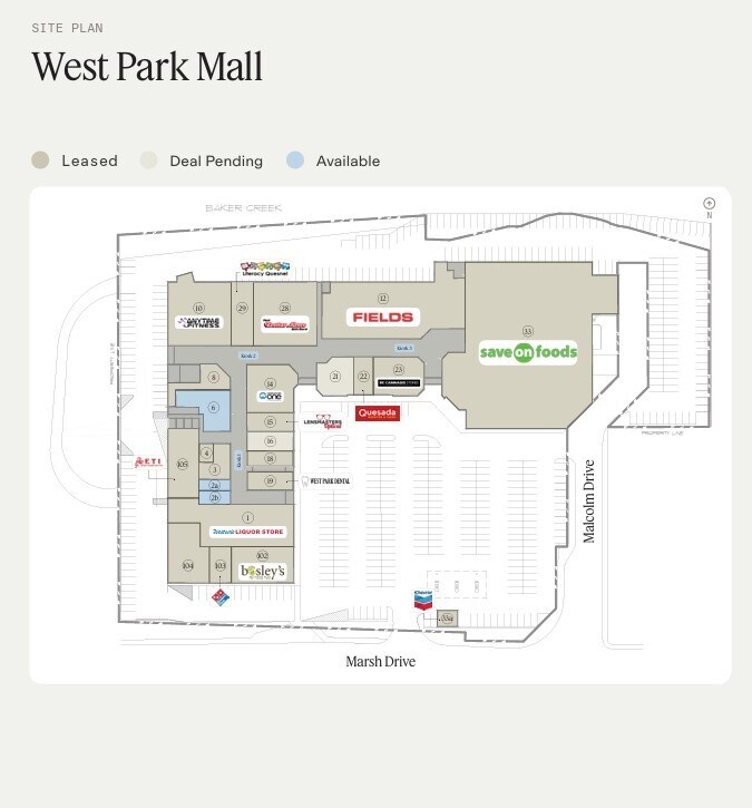 155 Malcolm St, Quesnel, BC for lease Floor Plan- Image 1 of 1