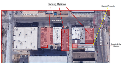 615-617 N Broadway Ave, Oklahoma City, OK - aerial  map view