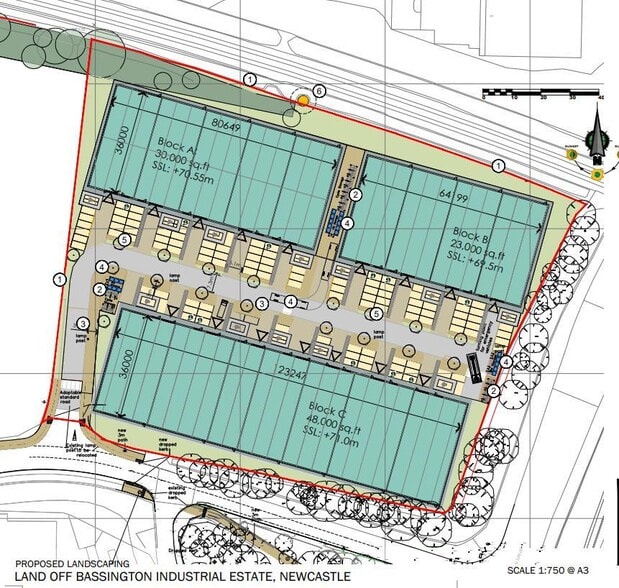 Bassington Ln, Cramlington for sale - Building Photo - Image 2 of 8