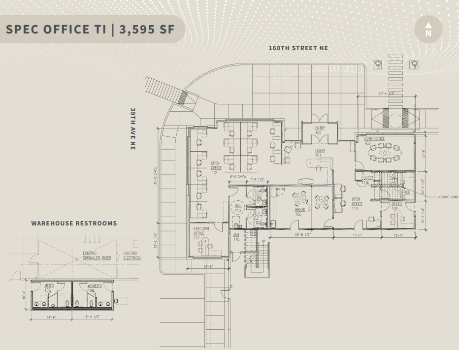 4050 160th Street NE, Marysville, WA for lease Floor Plan- Image 1 of 2