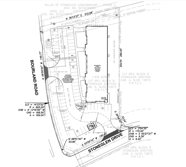 201 Bourland Rd, Keller, TX for sale - Site Plan - Image 2 of 3