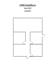 1730 S Jentilly Ln, Tempe, AZ for lease Floor Plan- Image 1 of 5