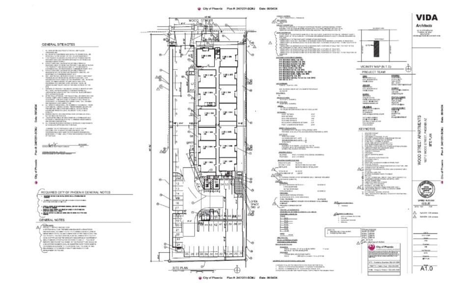 1627 E Wood St, Phoenix, AZ for sale - Site Plan - Image 2 of 3