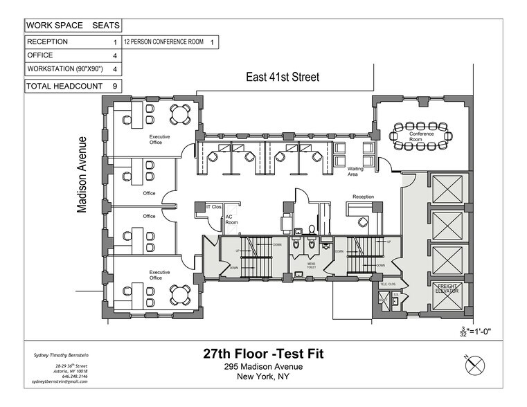 295 Madison Ave, New York, NY for lease - Site Plan - Image 1 of 19
