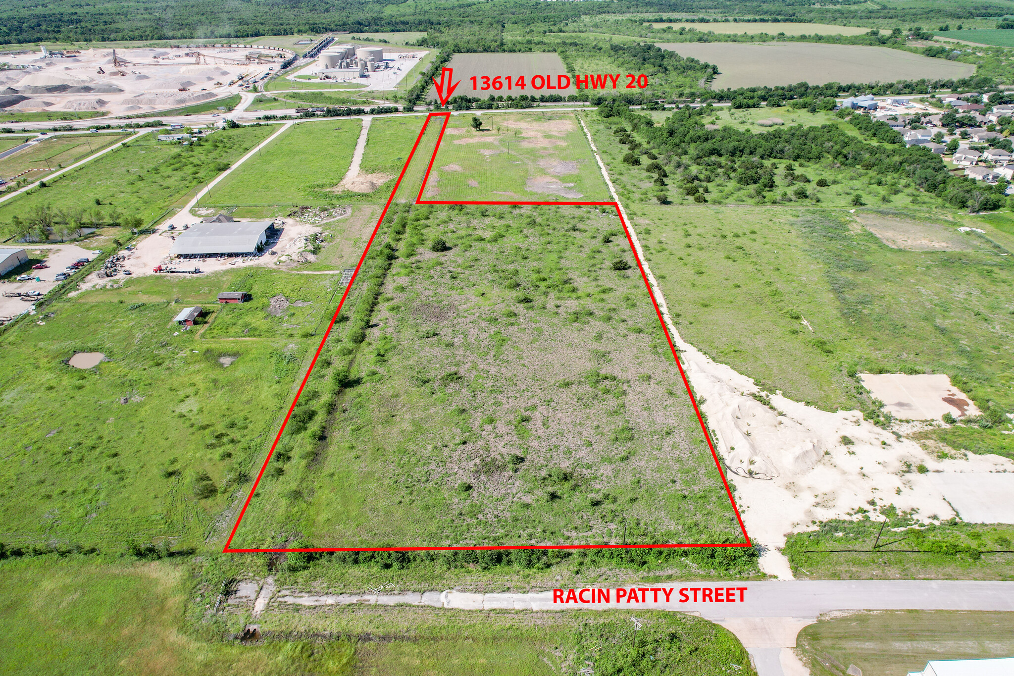 13614 Old Highway 20, Manor, TX for sale Aerial- Image 1 of 9