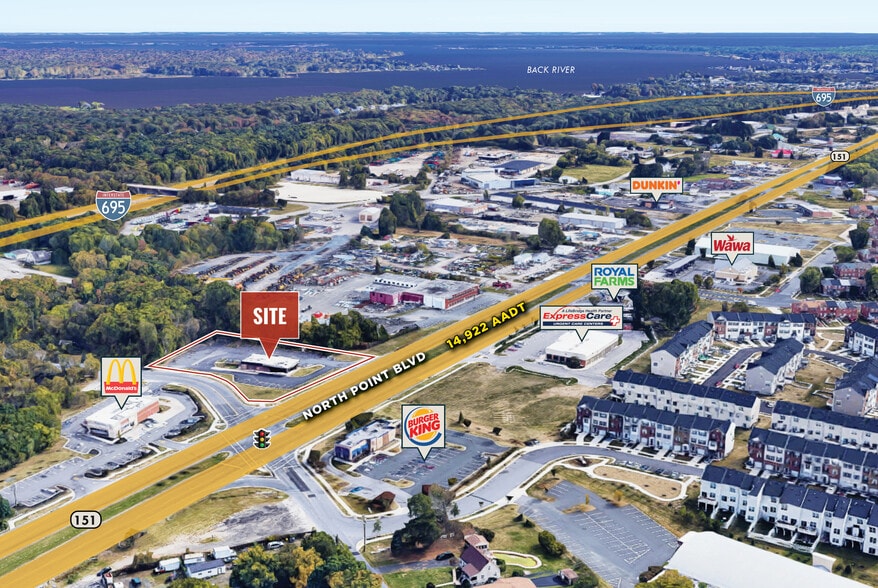 4000 North Point Blvd, Baltimore, MD 21222 Retail for Lease