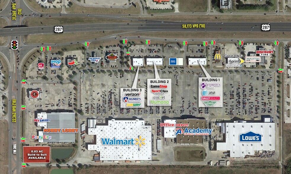 SWC US 287 & FM 365, Port Arthur, TX for lease - Building Photo - Image 1 of 3