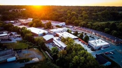 1151 Canal Dr, Winston-Salem, NC - AERIAL  map view