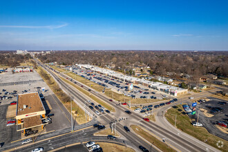 2620-2694 S Glenstone Ave, Springfield, MO - aerial  map view