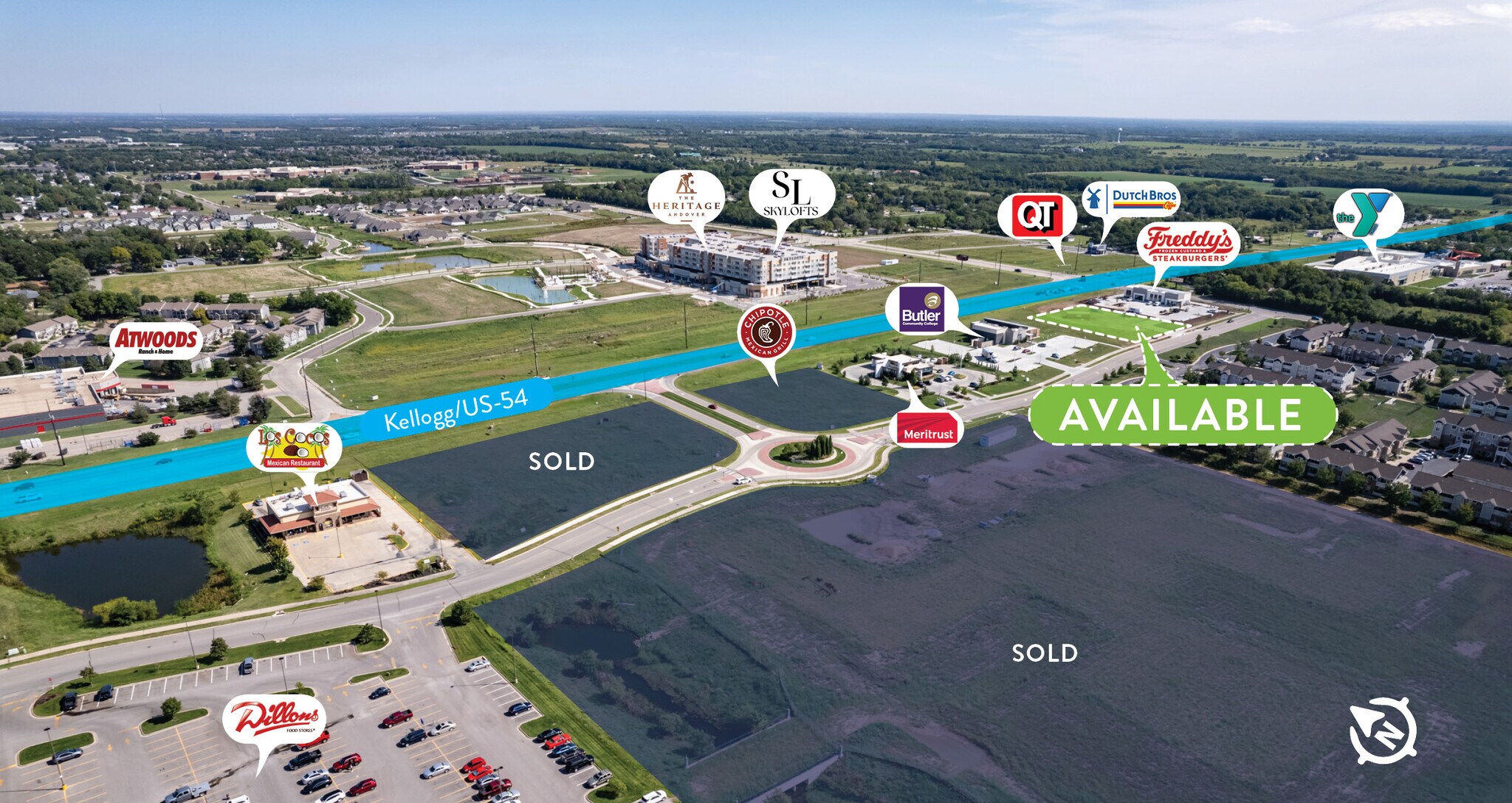 Kellogg & Andover Ave, Andover, KS for sale Building Photo- Image 1 of 1