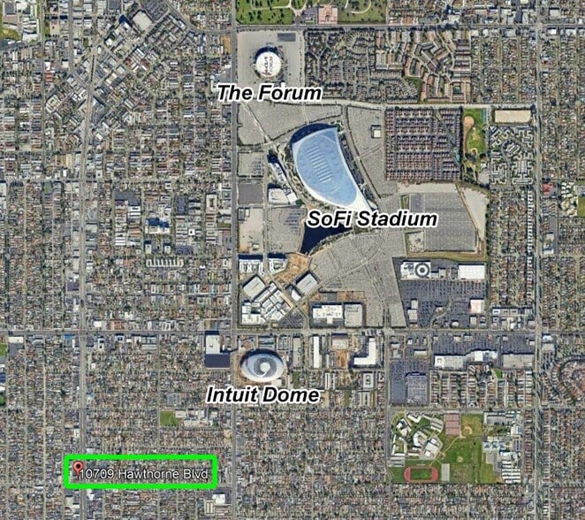 10709 Hawthorne Blvd, Lennox, CA for lease - Building Photo - Image 2 of 2