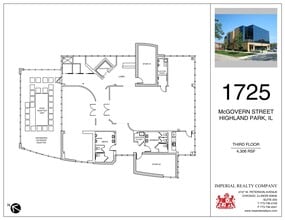 1725 N McGovern St, Highland Park, IL for lease Site Plan- Image 1 of 8