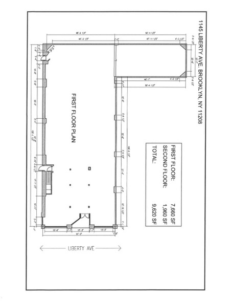 1145 Liberty Ave, Brooklyn, NY for lease - Site Plan - Image 3 of 7