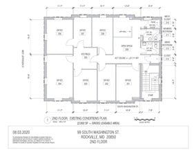 99 S Washington St, Rockville, MD for sale Floor Plan- Image 1 of 1