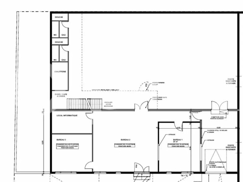 Flex in Tinqueux for lease - Floor Plan - Image 2 of 7
